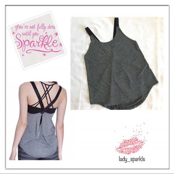 Nike Tops - Nike Elastika Keyhole Tank✔️
